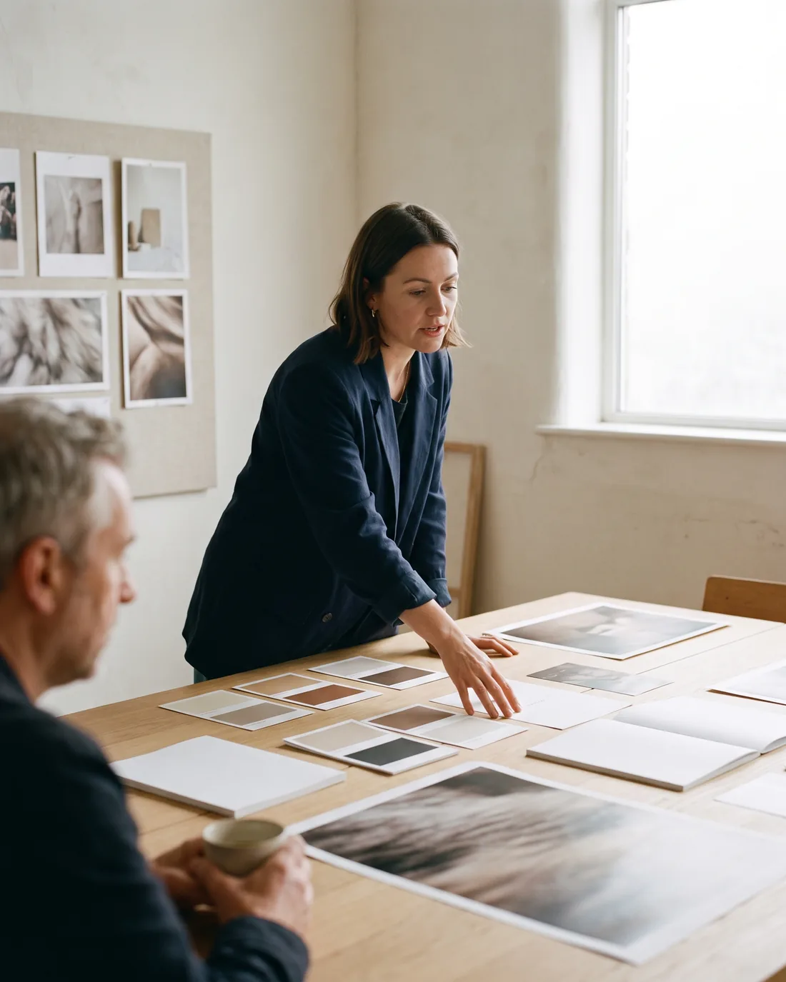A fractional CMO at work in a Denver business setting